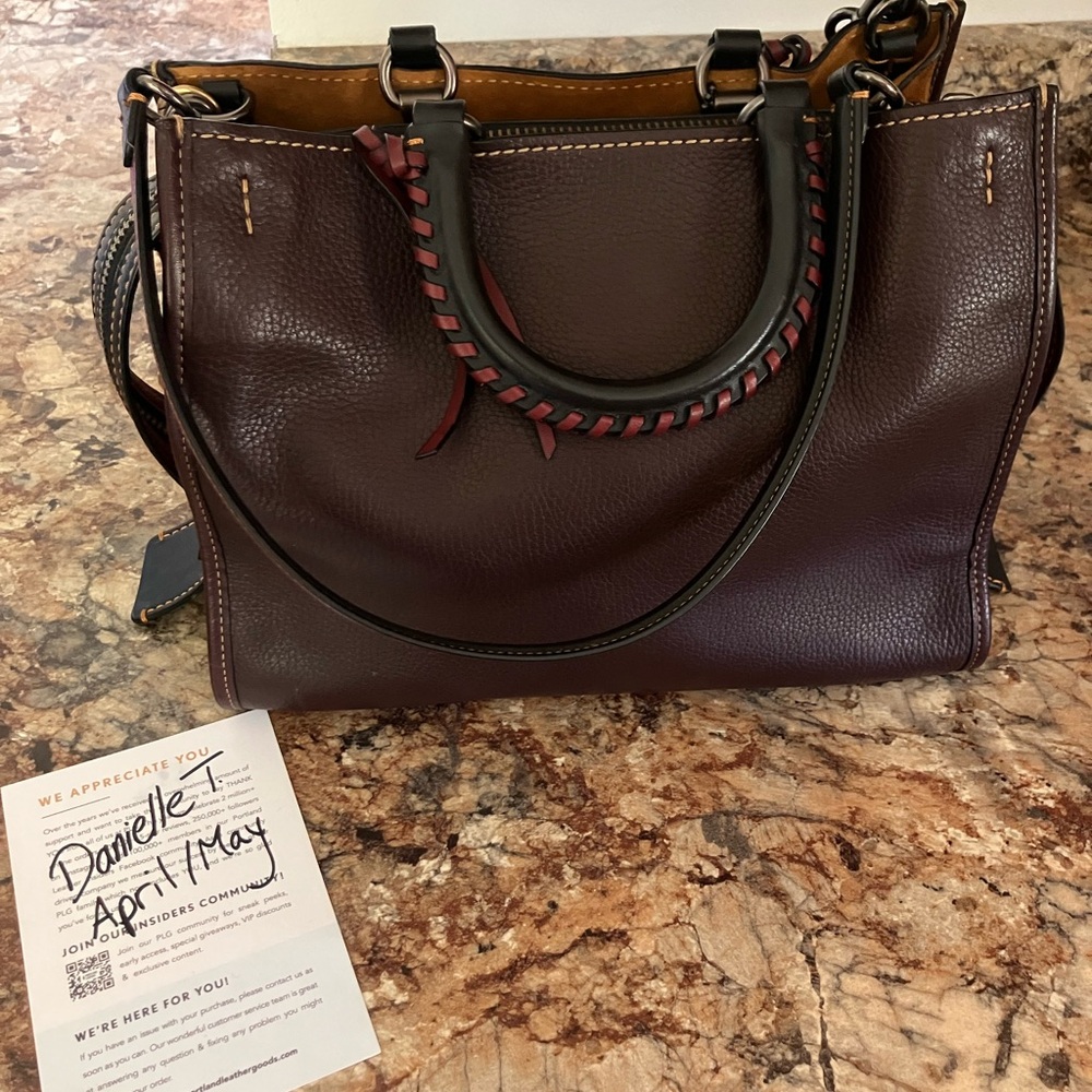 Oxblood Coach 1941 Rogue 31 Satchel